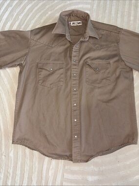 vintage beige Drysdales work jacket